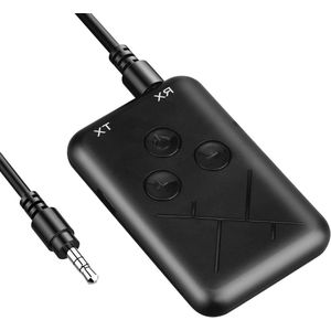 RX TX 10 2 in 1 Auto-audio Bluetooth 4.2-adapter 3.5 mm A2DP Stereo Draadloze Zender Ontvanger Dual Stream Multipoint Klein Formaat Lichtgewicht Plug en Play