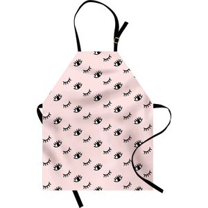 New Bed Wimper Doodle ontwerp Waterdicht Schort voor Dagelijks en Professioneel Gebruik, 78x66cm