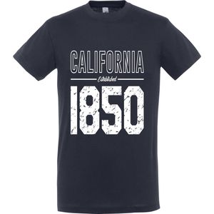 T-Shirt 359-30 California 1850 - Navy, xxL