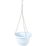 Plasticforte - Plantenpot - Wit - Hangend - Kunststof - D20 x H12 cm