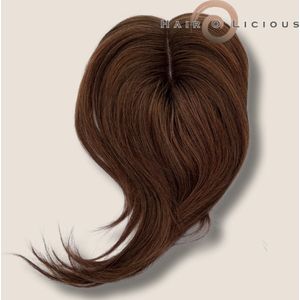 Haar Topper | 25 CM | 35 Gram | | 25 CM | 35 Gram | Little BFF Long | Cinnamon