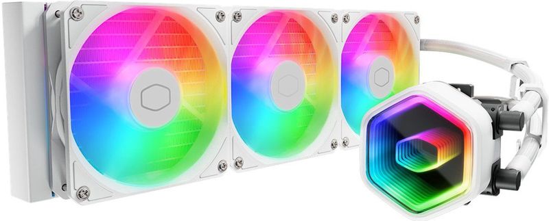 Cooler Master - MasterLiquid 360 Core II - CPU-waterkoeler - Wit - 360mm AIO