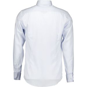 Eton - Lange Mouw Overhemd - Lichtblauw - 100% Katoen