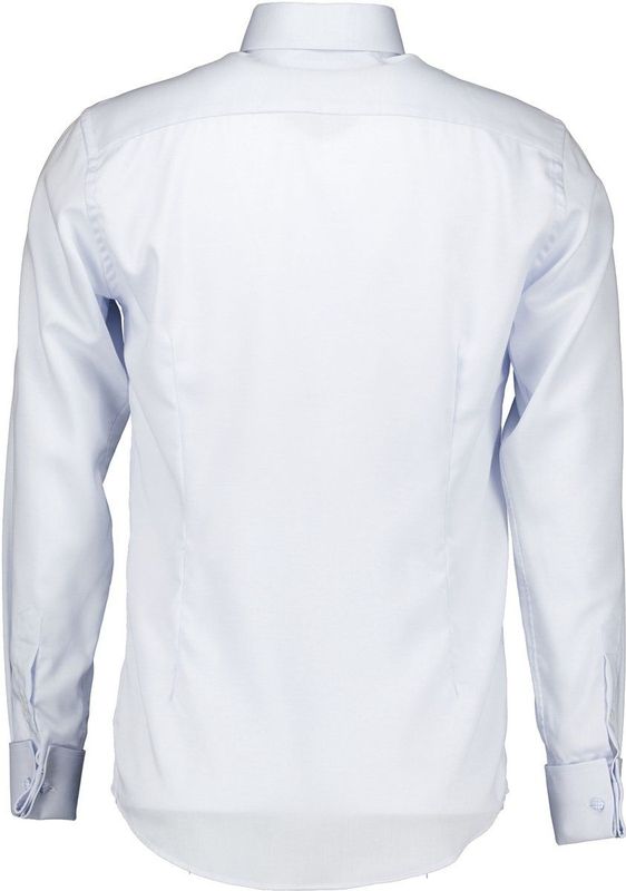 Eton - Lange Mouw Overhemd - Lichtblauw - 100% Katoen