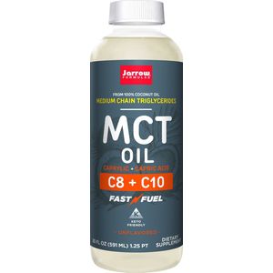 MCT Oil Liquid - middellange keten vetzuren uit kokosolie | Jarrow Formulas