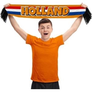 Sjaal Nederland - Holland - Nederlands Elftal - EK 2024 - Rood Wit Blauw - 130x14 cm
