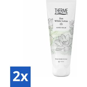Therme - Zen White Lotus - Handbalsem - Hydraterend - Verzorgend - 75ml - Voordeelverpakking - 2 stuks