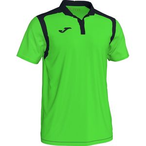 Joma Championship V Polo Kinderen - Fluo Groen / Zwart | Maat: 128