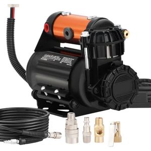 Auto Compressor - 12V - Olievrij - Stille Compressor 150PSI Luchtcompressor (100L/Min)