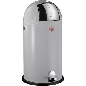 Wesco Kickboy - Prullenbak - 40L - Grijs