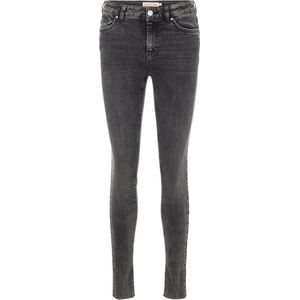 Pieces - DELLY - Skinny Jeans - Donker Grijs - Super Stretchy Fit