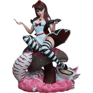 FAIRYTALE FANTASIES - Alice in Wonderland - Game Hearts Edition - Statue '34x27x20cm'