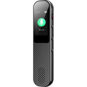 Audyn Voice Recorder Digitaal - 400 Uur Audio Opname - Afluisterapparatuur op Afstand - Dictafoon - 360° HD Opnames - Zwart