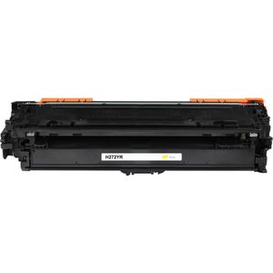 HP CE272A HP 650A – Toner – Geel – 15.000 pagina's – Compatible Color LaserJet Enterprise CP5525 CP5525dn CP5525n CP5525xh Cartridge Patroon Vervangend CE272 Printer Tonercartridge Alternatief Yellow Gele