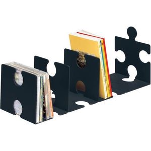 Boekensteun HAN Puzzle set a 2 stuks zwart