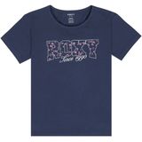 Roxy - Lily Night - T-shirt - Vintage Blue - Korte Mouwen voor Meisjes 4-16