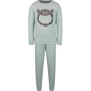 Charlie Choe - Q-Funny Monster - Jongens Pyjamaset - Aquagroen