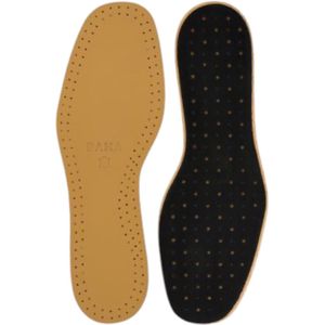 Bama Premium Leather - Leren inlegzool met Koolstof en Latex - 50/51