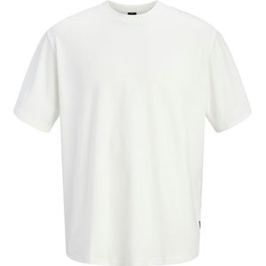 Jack & Jones T-shirt Jprblaandrew Ss Tee Styd Aw25 12294821 Cloud Dancer Mannen Maat - XXL