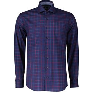 Jac Hensen Overhemd - Regular Fit - Blauw - 45