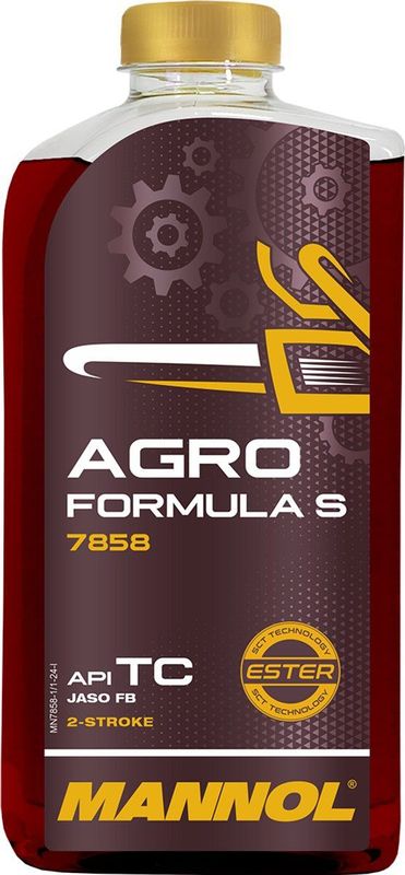 2 Takt Motorolie 1 Liter Mannol Agro Formula S MN7858