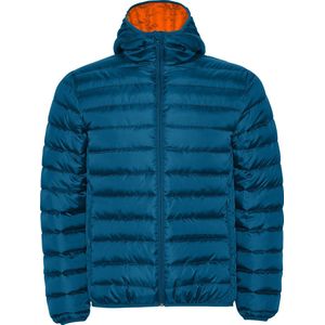 Gewatteerde jas met donsvulling Blauw Maanlicht model Norway merk Roly maat XL