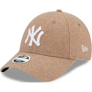 New Era - New York Yankees Wool Womens Beige 9FORTY Adjustable Cap