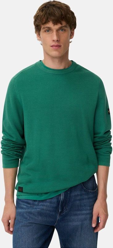 camel active - Pullover - Dennengroen - Katoen