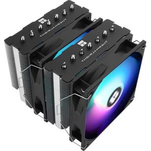 CPU-luchtkoeler Dual 120 mm Ventilator 7 Heatpipes PWM TL-C12B-S V2 voor PC-koeler met AGHP 4.0-technologie - S-FDB-lagers - Geschikt voor AMD AM4 AM5/Intel 1700/1150/1151/1200