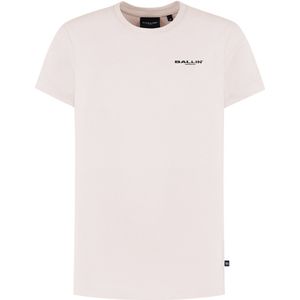 Ballin Amsterdam - Jongens Regular fit T-shirts Crewneck SS - Sand - Maat 12