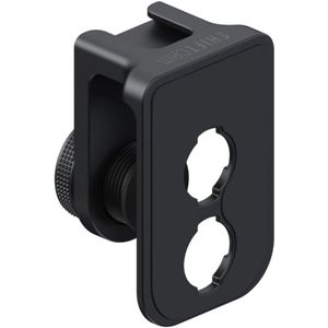 Shiftcam - Universeel S.Mount - Zwart - Universele Pasvorm voor Apparaten - Twist-lock Systeem voor Lensbevestiging