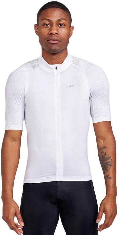 Fietsshirt Craft Men Adv Endurance Lumen Jersey Ash White Flumino-S