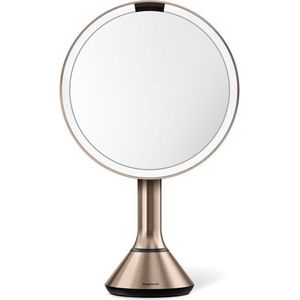 Spiegel met Sensor, Rond, 5x Vergroting, Rose Goud - Simplehuman