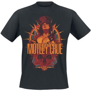 Motley Crue MC Girl Heren T-shirt - zwart - S