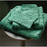 PIP Studio badgoed Tile de Pip green - handdoek 55x100 cm