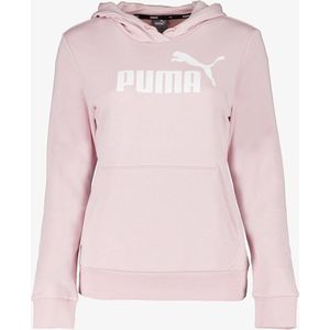 Puma Essentials Big Logo dames hoodie - Roze - Maat L
