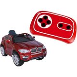 Afstandsbediening kinderauto - 2.4G - BMW X6 - rood