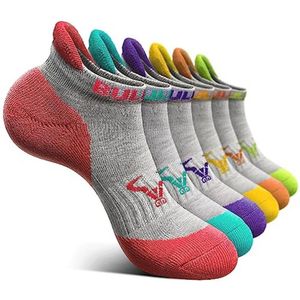 Atletische sokken voor dames - 6 paar cushioned hardloopsokken