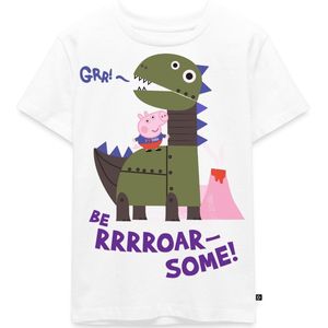 Peppa Pig Dinosaurs Lover Premium T Shirt Kinderen