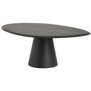 Salontafel Flare cm mangohout - Zwart | Nijwie