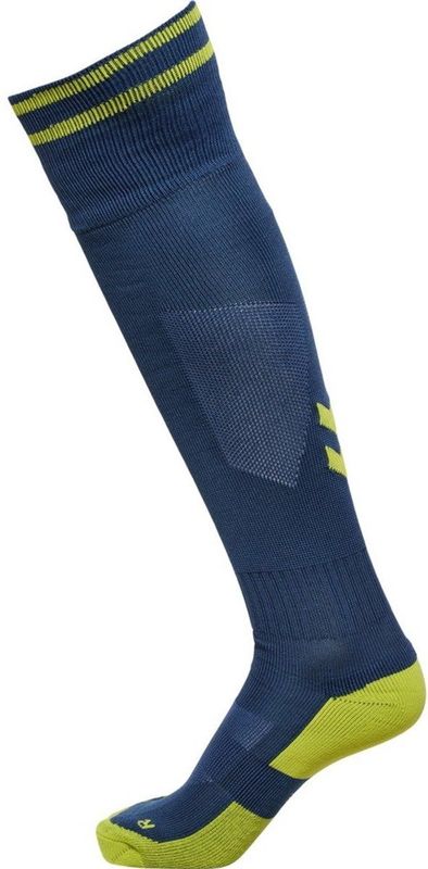 Hummel Fußballstutzen Element Football Sock Dark Denim/Lime Punch-27-30