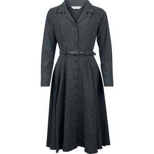 Banned Retro - Swing Jurk - Grijs