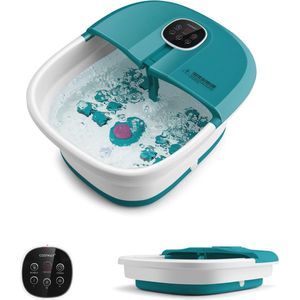 Inklapbaar Voetbad Massage met Warmte en Afstandsbediening - Multifunctionele Voetspa met Vibration en Rolmassage