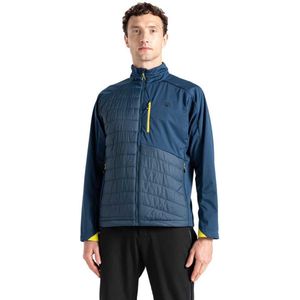Dare2b - Mountaineer - Softshelljack - Blauw - Hybride Design - Lichtgewicht Waterdicht