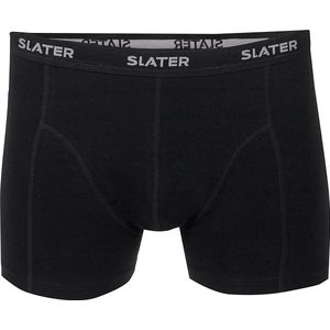 Slater 8520 - Boxer 2-pack boxershort black S 95% cotton 5% elastan