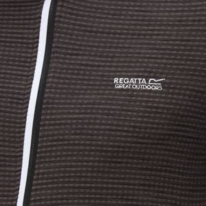 De Regatta Attare Fleece Met Volledige Rits - Heren - Extol Stretch - Gerecycled - Zwart