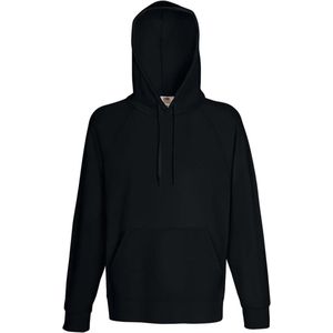 Fruit of the Loom hoodie maat XL heren (zwart)