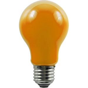 Schiefer E27 Gloeilamp | 11W Oranje 20lm 240V | Dimbaar