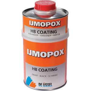 IJmopox HB Coating - Inhoud: 750 ml., Kleur: Zwart