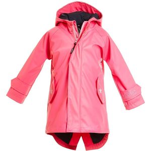 BMS Kinder Regenjacke HafenCity Coat Kids Pu/Lining Pink-140